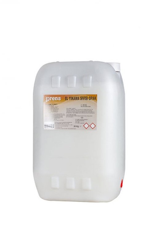 El Yıkama Sıvısı Opak Beyaz 30 Kg